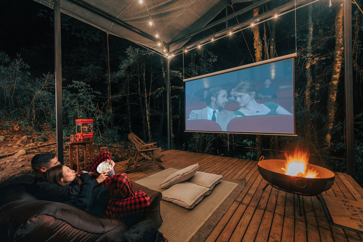 Cine bajo las estrellas en Wander Valle de Bravo