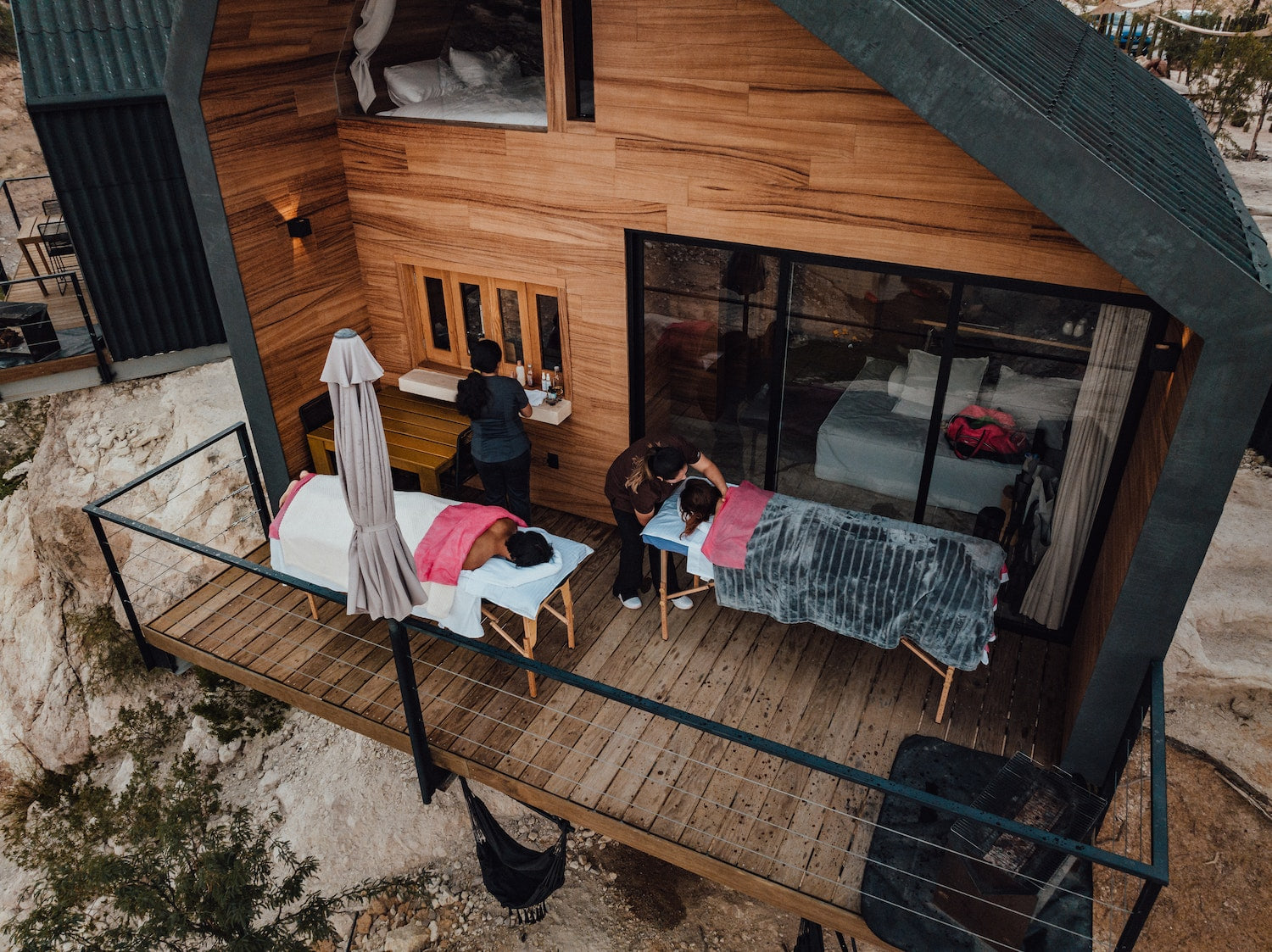 Masaje en pareja en Wander Dehe