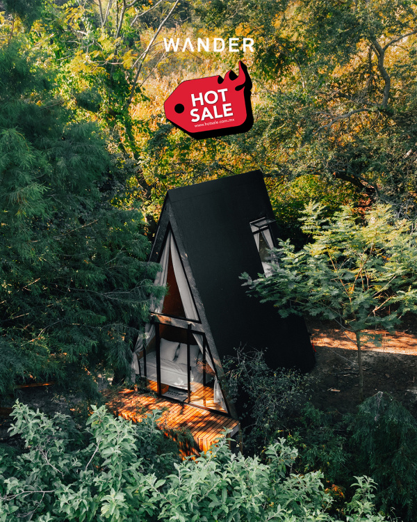 Vive el Hot Sale 2025 con Wander Cabins: Cabañas en la naturaleza cerca de ti