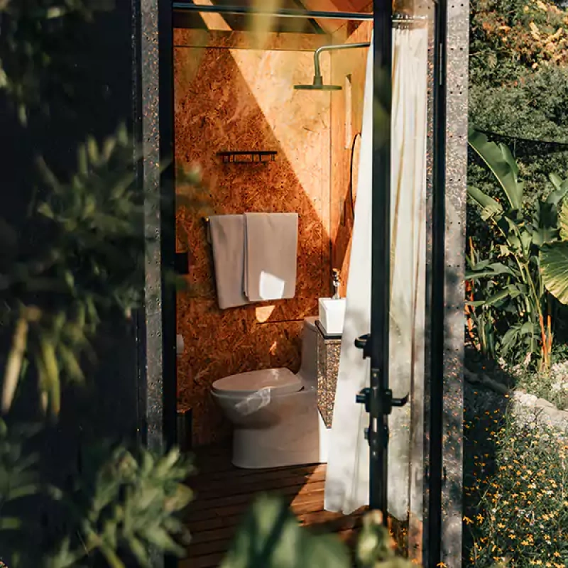 Wander Cabaña Baño