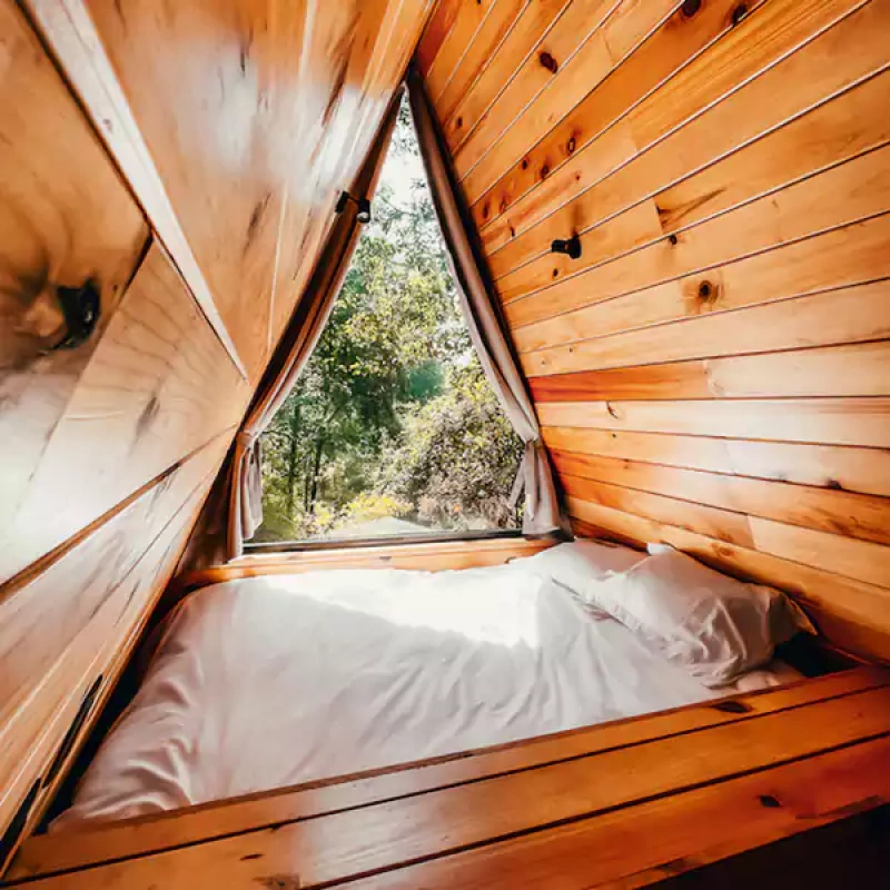 Wander Cabaña Cama